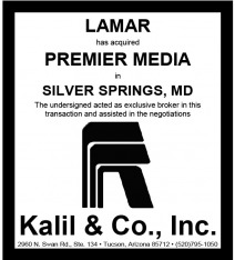 Website - Premier Media Silver Springs MD and Lamar
