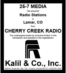 Website - Cherry Creek Radio Lamar and 25-7 Media