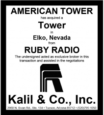 Website - Ruby Radio Elko Tower and ATC