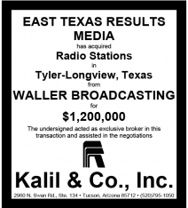 Website - Waller Media Tyler-Longview TX and East Texas Results