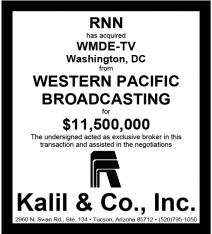 Website - Western Pac Bdcstg WMDE-TV and RNN