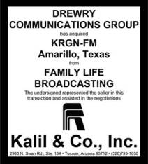 DrewryFamilyLifeKRGN-FMAmarillo