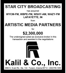 Website - Artistic Media Partners and Star City Bdcstg