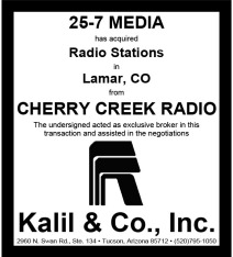 Website - Cherry Creek Radio Lamar and 25-7 Media